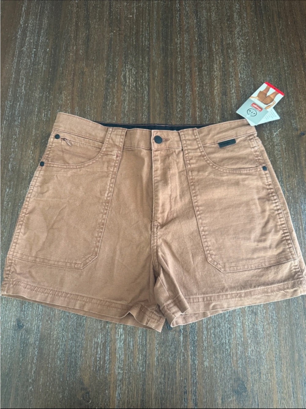 Wrangler canvas shorts size 8